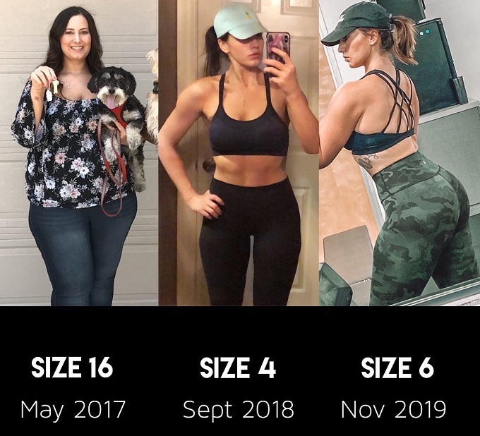 Nàng y tá giảm 75 kg nhờ cử tạ và ăn uống lành mạnh, thân hình nóng bỏng miễn chê