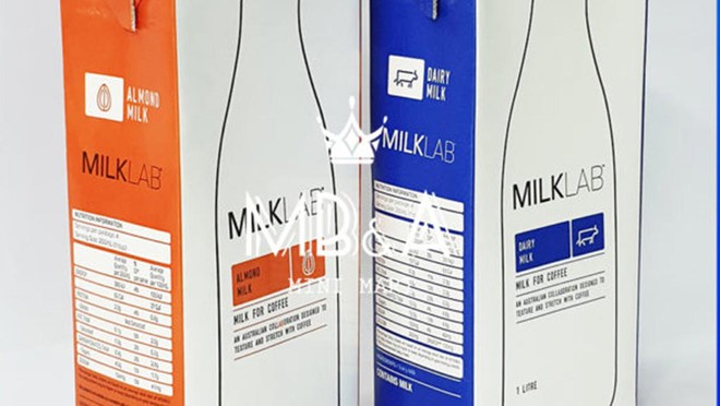 Bộ Công thương thông báo khẩn thu hồi sữa hạnh nhân Milk Lab 1L nhập từ Úc