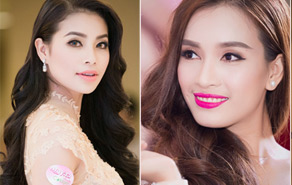 Những sóng tóc bồng duyên dáng của showbiz Việt