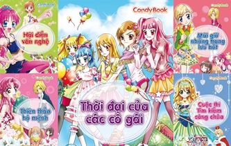 Ra mắt bộ truyện tranh Candybook đặc sắc cho thiếu nữ