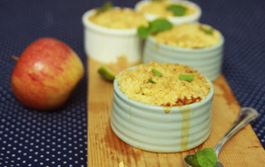 Apple crumble – Bánh táo vụn tráng miệng tuyệt vời 