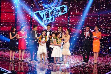 Bé Nguyễn Thiện Nhân đăng quang The Voice Kids 2014 