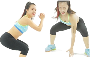 Bài tập HIIT giảm mỡ đùi và giúp mông săn chắc