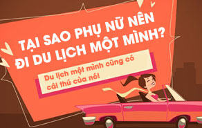 Infographic: Du lịch một mình cũng có cái "thú" của nó