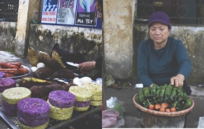 Ngày lạnh lang thang ăn vặt ở Bát Tràng