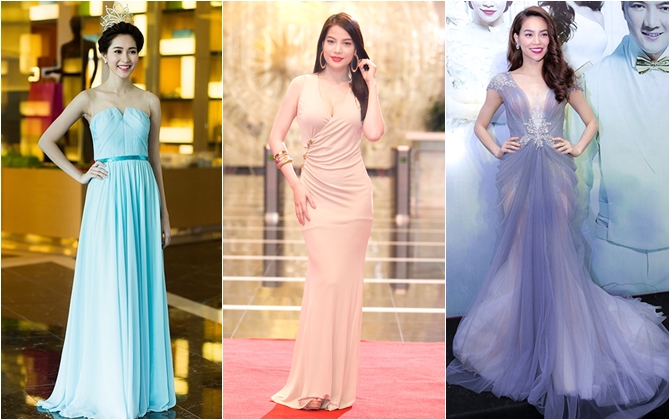 10 sao việt có style thảm đỏ ấn tượng nhất năm 2014