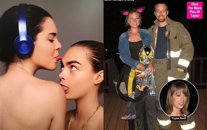 Cara Delevingne và Kendall Jenner dính tin đồn…đồng tính