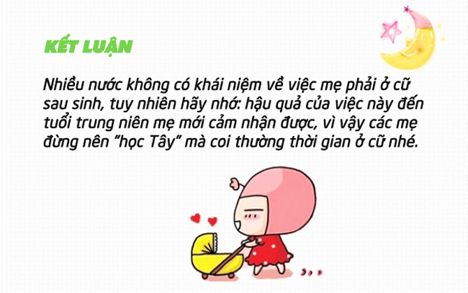 Ở cữ sau sinh thế nào cho chuẩn? (P2)