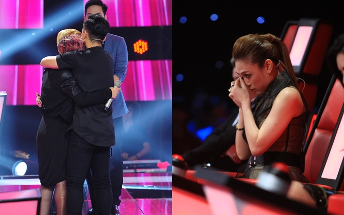 The Voice 2015: Mỹ Tâm, Tuấn Hưng bật khóc vì học trò