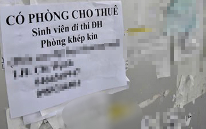 Kỳ thi THPT quốc gia 2015: Phòng trọ "rục rịch" tăng giá