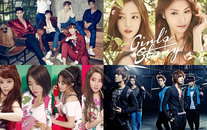 2PM, Sistar, Kara… đồng loạt trở lại trong hè này