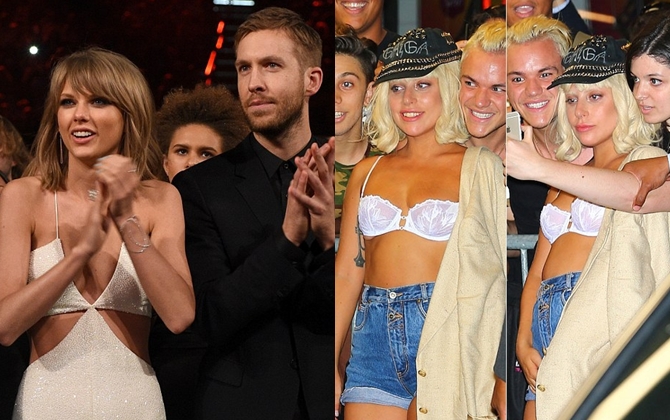 Hot News: Lady Gaga “thả rông” ngực - Taylor Swift và Calvin Harris là cặp đôi quyền lực nhất