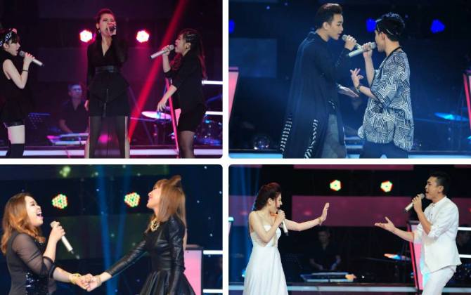 Giọng hát Việt – The Voice 2015 tập 8 – Vòng đối đầu tập 3 ngày 28/6