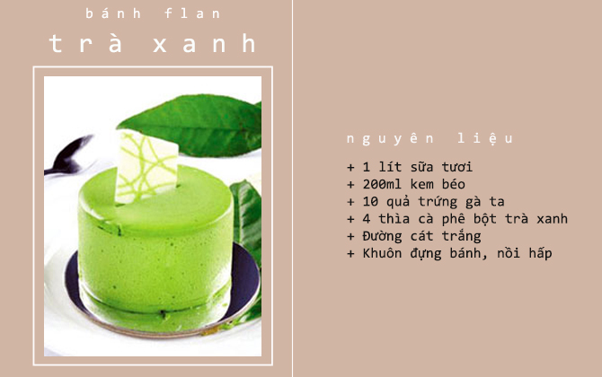 Đủ cách làm bánh flan ngon không cưỡng nổi 