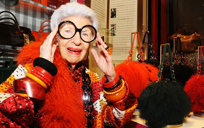 6 bài học thời trang từ cụ bà 93 tuổi Iris Apfel