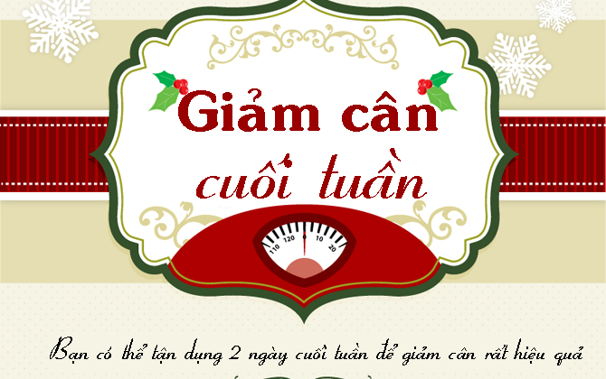 Giảm cân cuối tuần: Những cách triệt mỡ bụng nhanh nhất