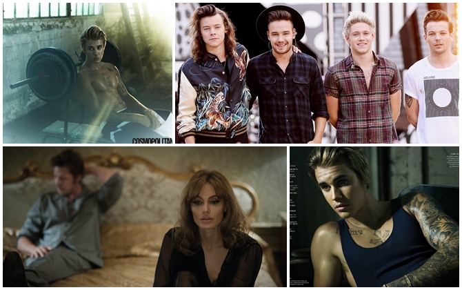 Angelina Jolie và Brad Pitt cãi nhau nảy lửa - One Direction bay ra vũ trụ để…quay MV