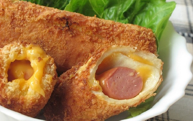 Bánh mỳ xúc xích kiểu mới ăn một lần là mê