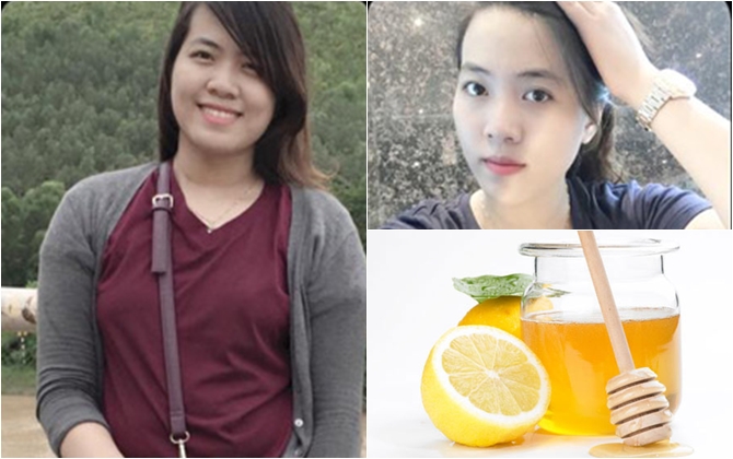 Cô nàng giảm 8 cm vòng bụng nhờ detox 1 tuần