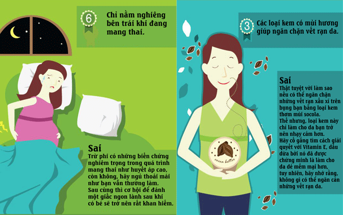 Những sai lầm "muôn thuở" của mẹ bầu