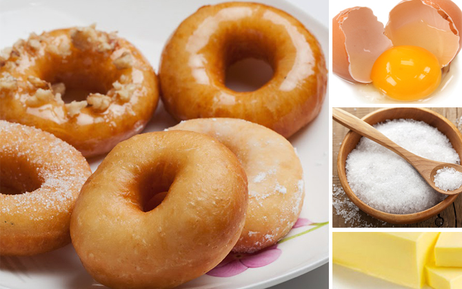 Làm bánh donut - món bánh khoái khẩu của người già và trẻ nhỏ