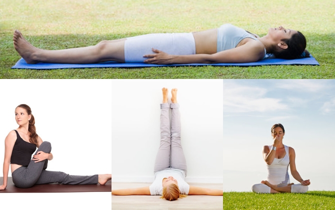 8 bài tập yoga giúp bạn ngủ ngon, giảm căng thẳng