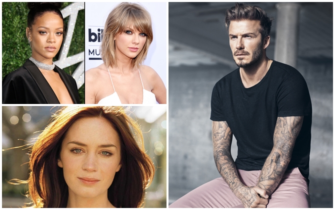 Sốc: David Beckham “gạ tình” chân dài - Rihanna từ chối "đọ giọng" với Taylor Swift