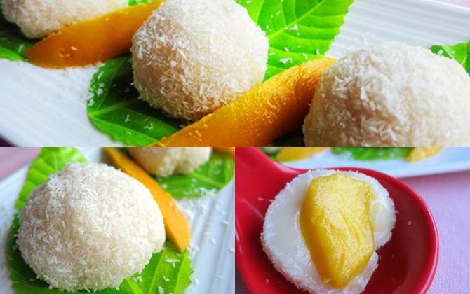 Bánh mochi xoài - món quà cho tín đồ ẩm thực Nhật Bản