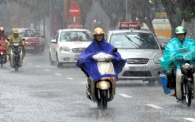 Dự báo thời tiết 10 ngày từ 20-29/9/2015