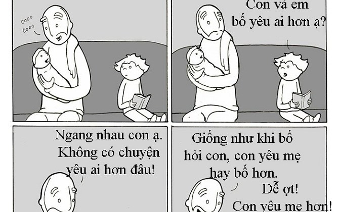 Truyện tranh về cha vừa hài hước vừa  xúc động rơi nước mắt