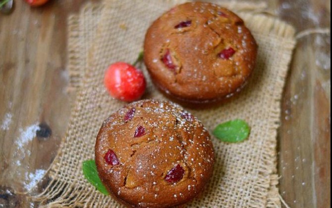 Tuyệt chiêu làm muffin cherry siêu ngon