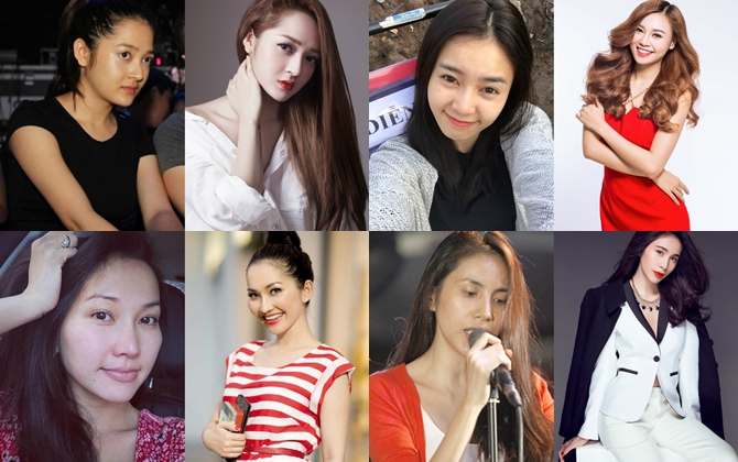 Sao Việt: “kẻ đẹp, người xấu” với mặt mộc