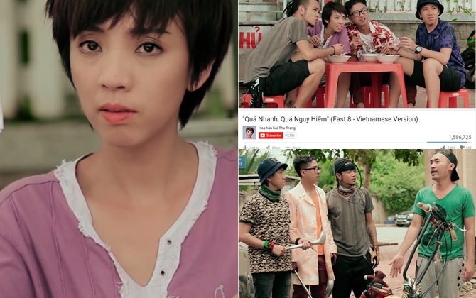 Hot: “Bản sao” Fast and Furious của Thu Trang cán mốc 1,5 triệu view