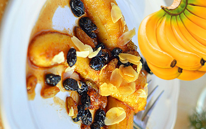 Cách làm caramel chuối "đắm đuối" ngày Thu