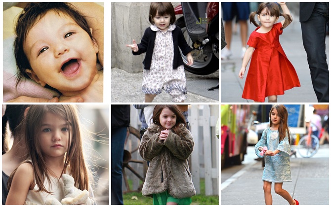 Khoảnh khắc đáng yêu của "Fashion Icon nhí" Suri Cruise