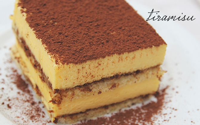 Tổng hợp công thức cho tín đồ "ghiền" tiramisu 