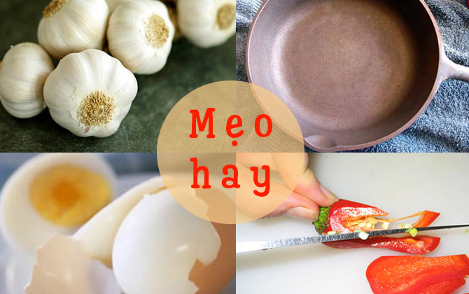 5 mẹo hay tiêu diệt nỗi bực dọc khi làm bếp 