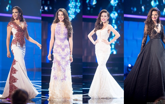 78 nhan sắc bùng nổ trong đêm Bán kết Miss Grand International 2015