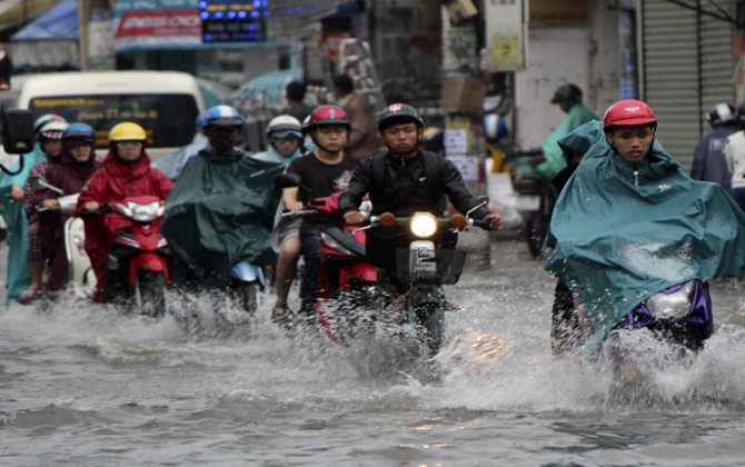 Dự báo thời tiết hôm nay ngày 3/11/2015: Bắc Bộ ấm dần lên, Nam Bộ có mưa lớn.