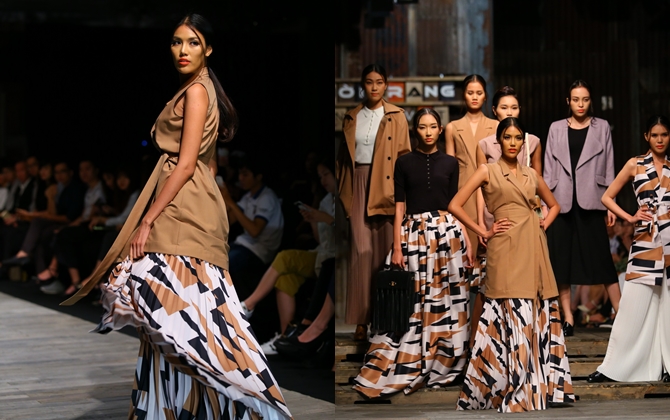 Lan Khuê tiếp tục gây dấu ấn trên sàn catwalk
