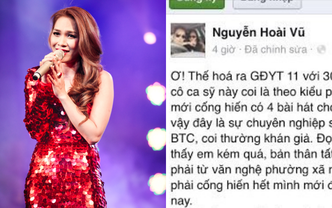 Bầu show hải ngoại “tố” Mỹ Tâm kém chuyên nghiệp, không tôn trọng khán giả