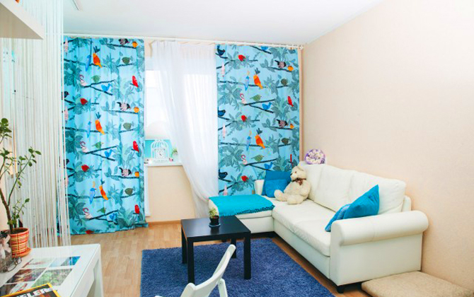 Không gian sinh hoạt chung 21m2 tràn đầy sức sống cho cả gia đình 