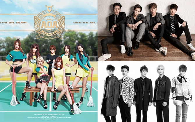 Kpop News: CNBLUE, F.T ISLAND, AOA sẽ “vắng bóng” tại MAMA 2015