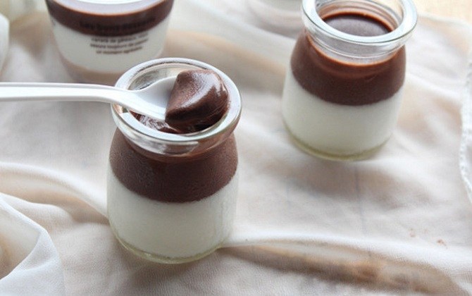 Pudding sữa chocolate vừa ngậy vừa thơm