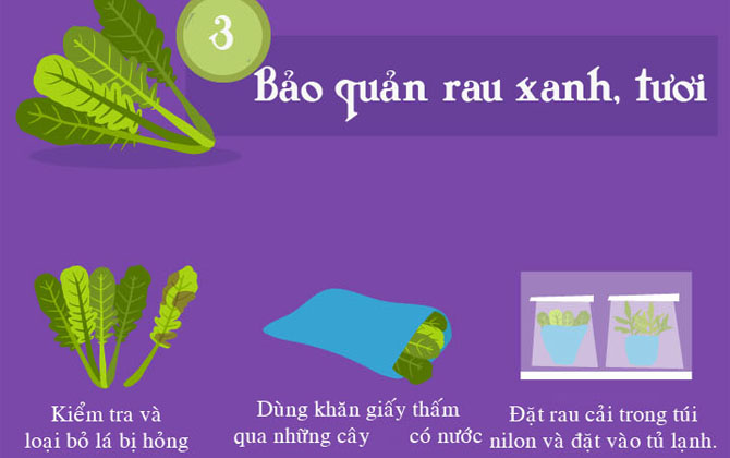 7 mẹo bảo quản thực phẩm đúng cách