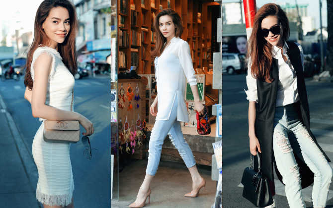 Mặc streetstyle “chất” kiểu Tây như Hồ Ngọc Hà