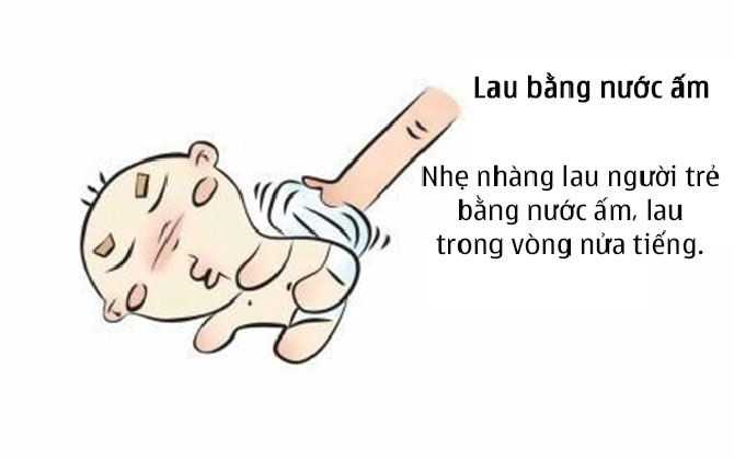 Cách hạ sốt "tức thì" cho bé sơ sinh