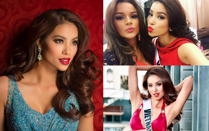 Phạm Hương tiếp tục “ghi điểm” tại Miss Universe 2015