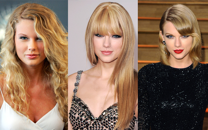 Kiểu tóc của Taylor Swift biến đổi ra sao trong 10 năm qua