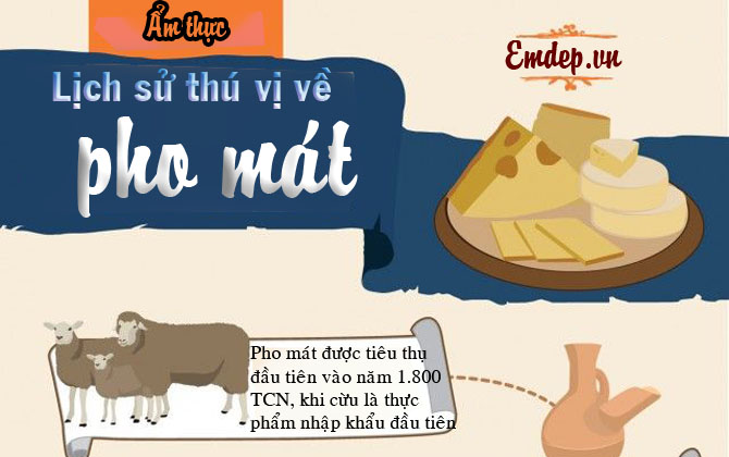 Lịch sử thú vị về pho mát